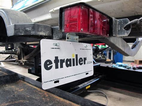 metal license plate bracket trailer|license plate bracket for trailer.